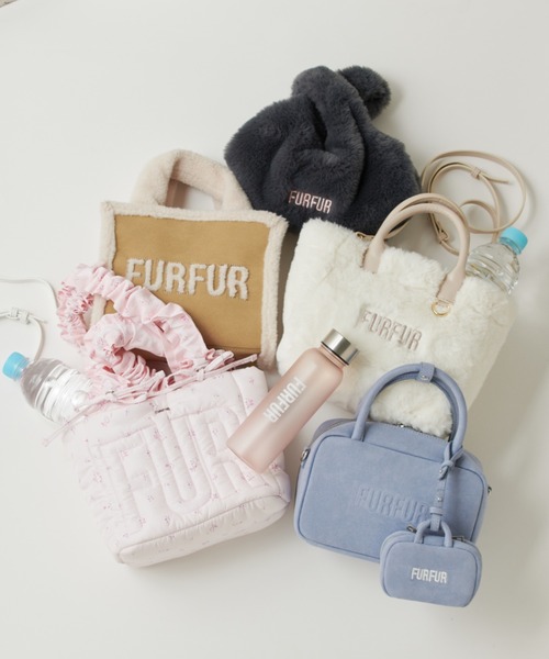 【極美品】KB FUR フォックスファー ハンドバッグ スモールボストン mgsable_fxbg-001