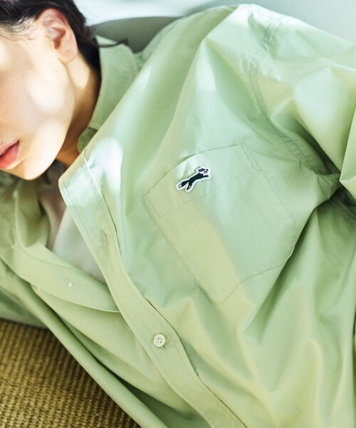 TOWNCRAFT（タウンクラフト） 長袖シャツ MEDIUM ブルーグリーン