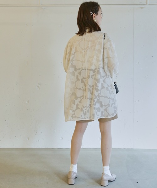 「paravion」 長袖ブラウス FREE ミント レディース_画像9