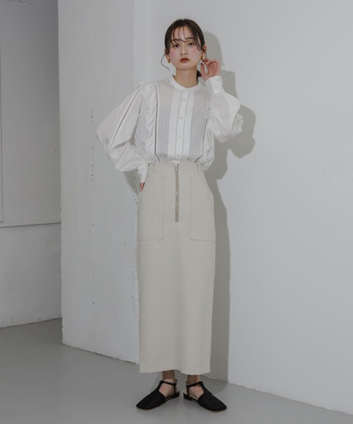 「SENSE OF PLACE by URBAN RESEARCH」 長袖ブラウス ONE ライトブルー レディース_画像8