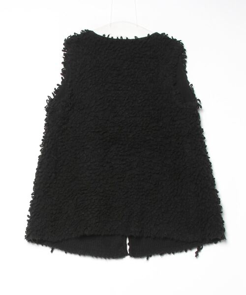 「SHENERY」 ニットベスト FREE ブラック レディース_画像2