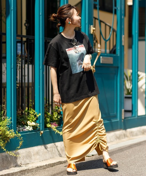 「MADEMOISELLE ROPE'」 半袖Tシャツ FREE ホワイト系その他2 レディース_画像4