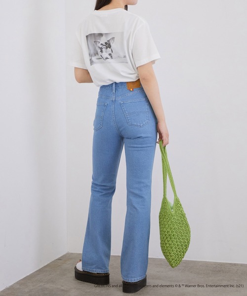 「MADEMOISELLE ROPE'」 半袖Tシャツ FREE ホワイト系その他2 レディース_画像5
