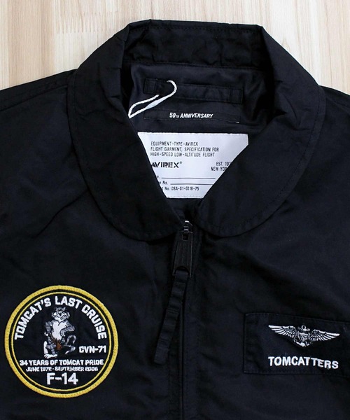 AVIREX（アヴィレックス） ブルゾン X-LARGE ブラック メンズ