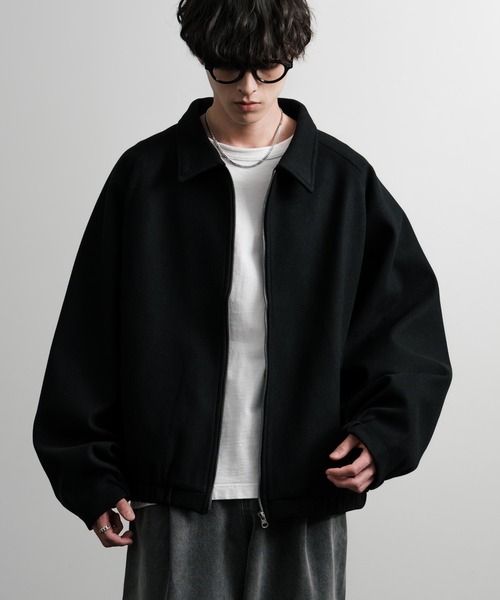 「Rocky Monroe」 ブルゾン M チャコール メンズ_画像4