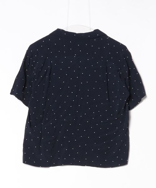 「PHEENY」 半袖シャツ FREE ネイビー レディース_画像2