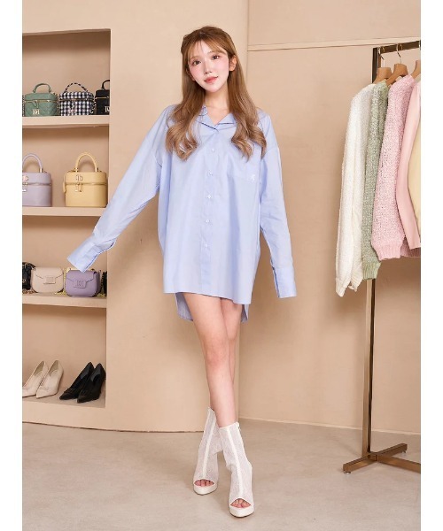 「Darich」 長袖シャツ FREE イエロー レディース_画像4