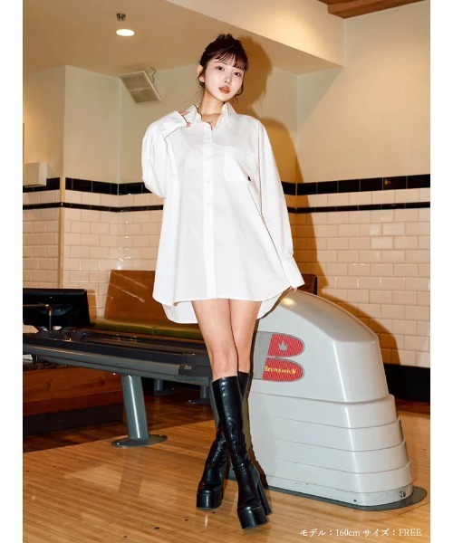 「Darich」 長袖シャツ FREE イエロー レディース_画像6