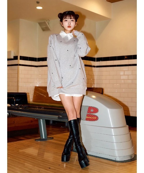 「Darich」 長袖シャツ FREE イエロー レディース_画像7