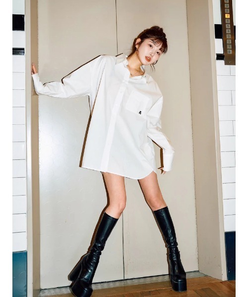 「Darich」 長袖シャツ FREE イエロー レディース_画像8