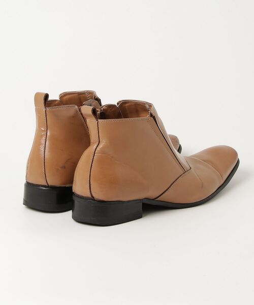 「SARABANDE」 ブーツ 26.5cm ライトブラウン メンズ_画像2