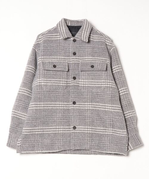 NANO universe（ナノ・ユニバース） ジャケット L ライトグレー メンズ