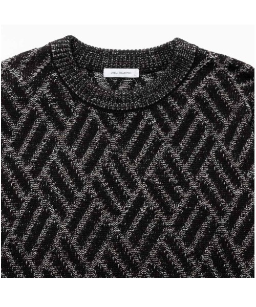 「URBAN COLLECTION」 長袖ニット M ブラウン メンズ_画像7