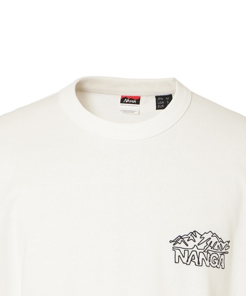 NANGA（ナンガ） tシャツ ECO HYBRID LINE DRAWING TEE/エコ