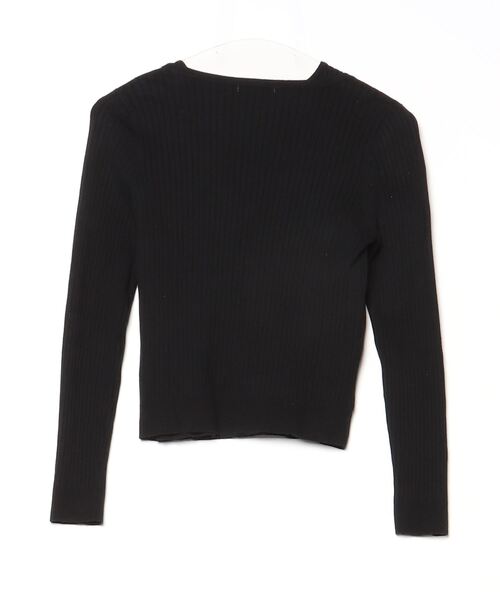 「WILLSELECTION」 ニットアンサンブル M ブラック レディース_画像2