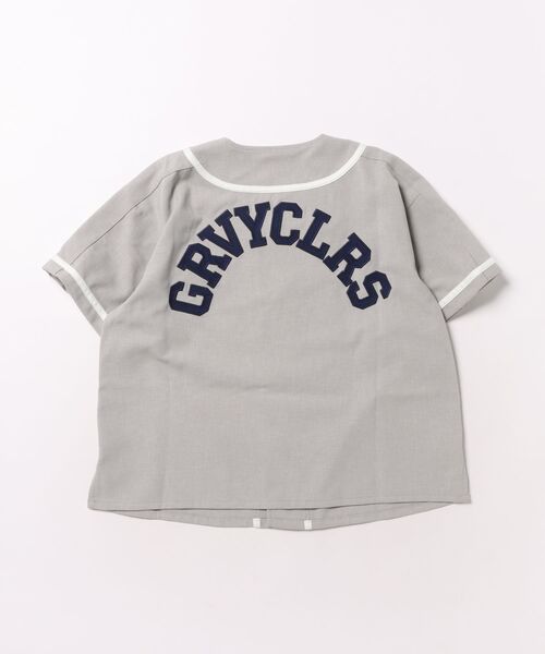 トレーナー Polyester CANAPA Baseball Shirt キッズ 子供服 男の子 女の子の画像