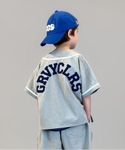 トレーナー Polyester CANAPA Baseball Shirt キッズ 子供服 男の子 女の子の画像