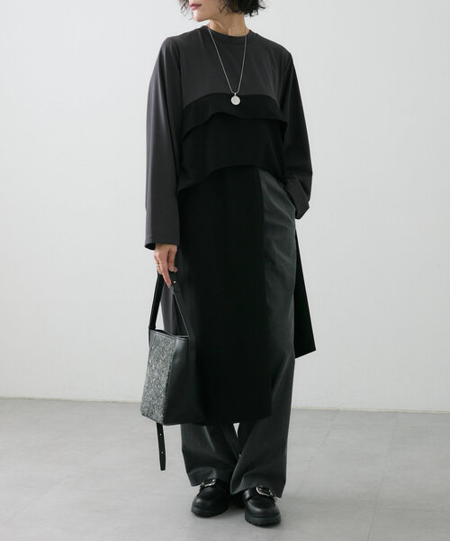 ear PAPILLONNER（イア パピヨネ） 「SUM1 STYLE」長袖ワンピース FREE