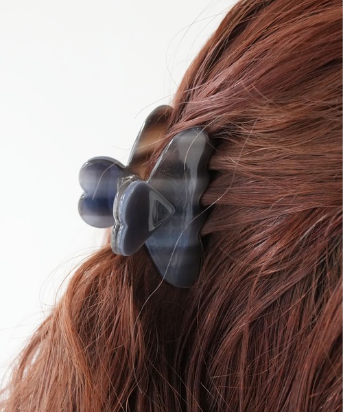 Port（ポート） ヘアクリップ 「 」 ハート モチーフ ニュアンス ミニ