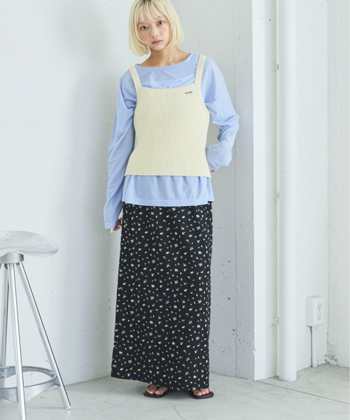PILIT スカート 小花柄タイトスカート : ZOZOTOWN Yahoo!店 - 通販