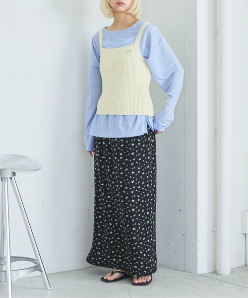 PILIT スカート 小花柄タイトスカート : ZOZOTOWN Yahoo!店 - 通販