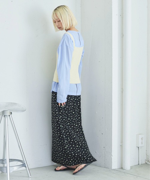 PILIT スカート 小花柄タイトスカート : ZOZOTOWN Yahoo!店 - 通販