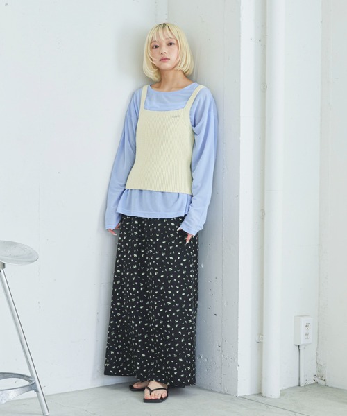 PILIT スカート 小花柄タイトスカート : ZOZOTOWN Yahoo!店 - 通販