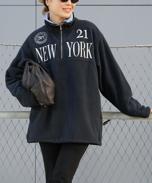 Deuxieme Classe（ドゥーズィエムクラス） BTN Half Zip フリース
