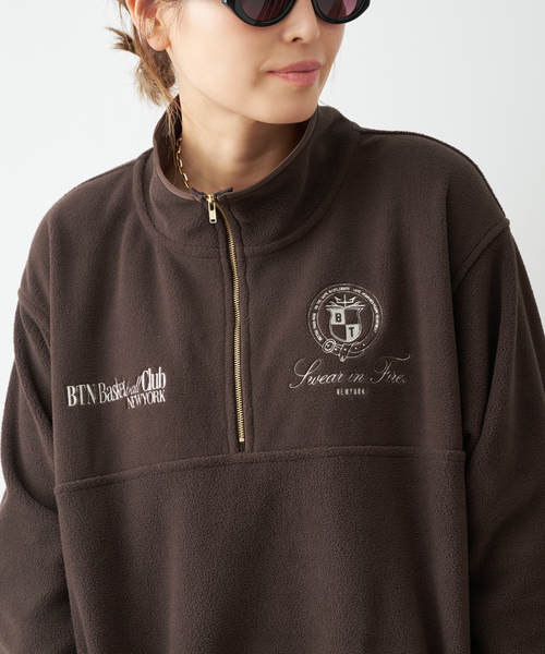 Deuxieme Classe（ドゥーズィエムクラス） BTN Half Zip フリース