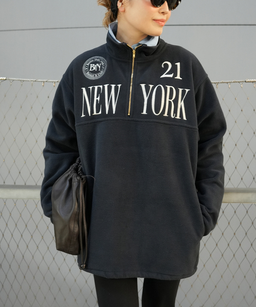 Deuxieme Classe（ドゥーズィエムクラス） BTN Half Zip フリース