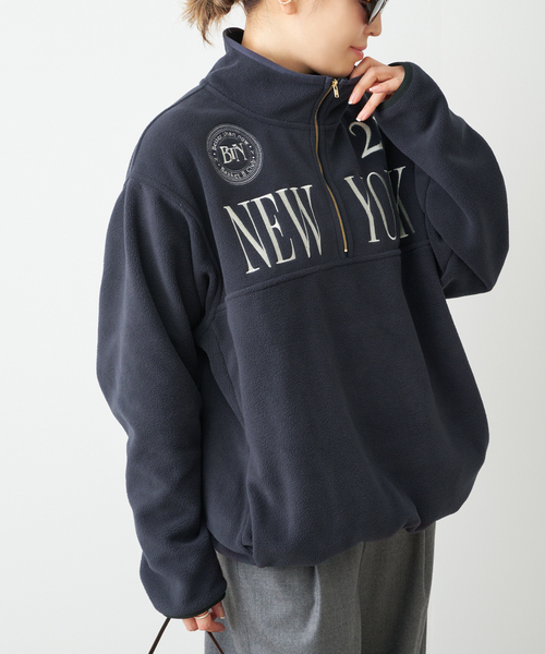 Deuxieme Classe（ドゥーズィエムクラス） BTN Half Zip フリース