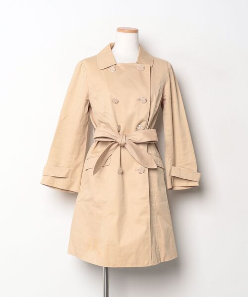 TOCCA（トッカ） トレンチコート 0 ベージュ レディース : ZOZOTOWN 