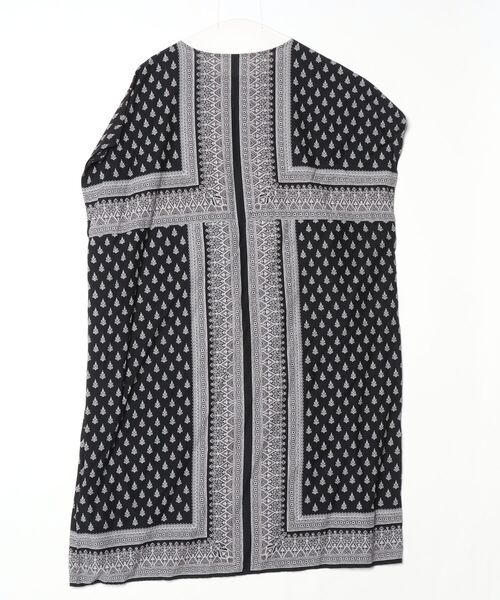 「CRAFT STANDARD BOUTIQUE」 半袖ワンピース FREE ブラック レディース_画像2