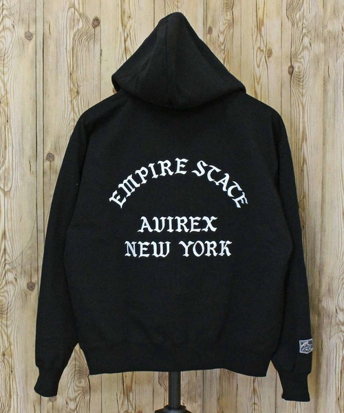 AVIREX（アヴィレックス） パーカー ZIP UP HOODIE”REAL TREE CAMO 