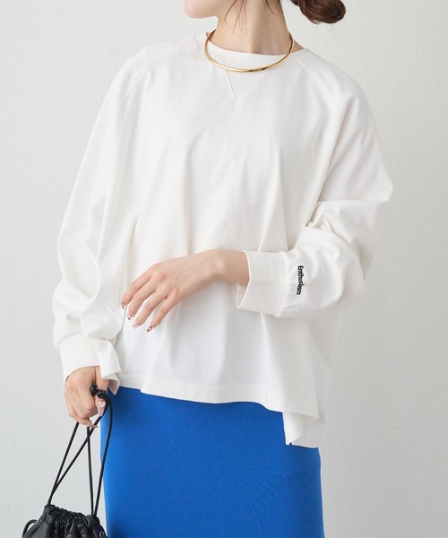 pual ce cin tシャツ プレーティング天竺オーバーサイズカットソー