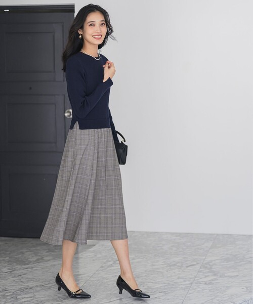 「ANY SIS」 ドッキングワンピース LARGE ブラック レディース_画像7