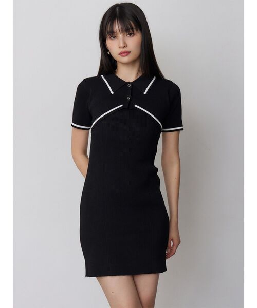 MURUA（ムルーア） ワンピース 2wayボレロライクポロワンピース 夏服