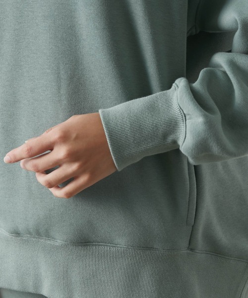 「NERGY」 スウェットカットソー FREE モスグリーン レディース_画像9