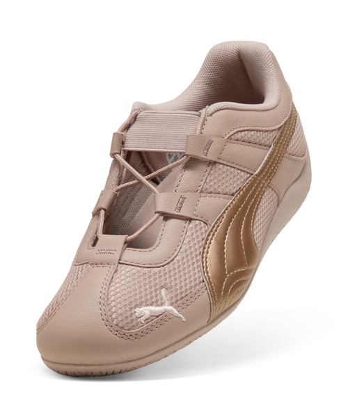 PUMA スピードキャット ゴー ウィメン ブラウン メッシュ スニーカー PUMA（プーマ） スニーカー ウィメンズ スピードキャット GO メッシュ