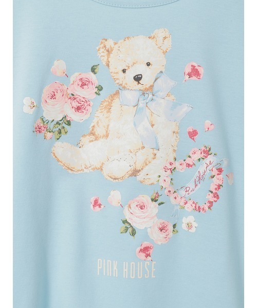 PINK HOUSE（ピンクハウス） tシャツ 半袖 テディローズプリント