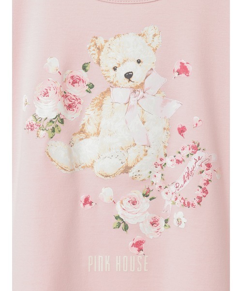 PINK HOUSE（ピンクハウス） tシャツ 半袖 テディローズプリント