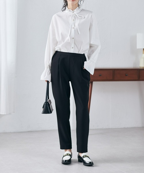 「RANAN」 長袖ブラウス L サックスブルー レディース_画像8