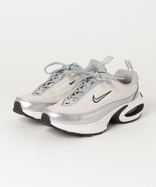 NIKE（ナイキ） ローカットスニーカー 24.5 シルバー レディース