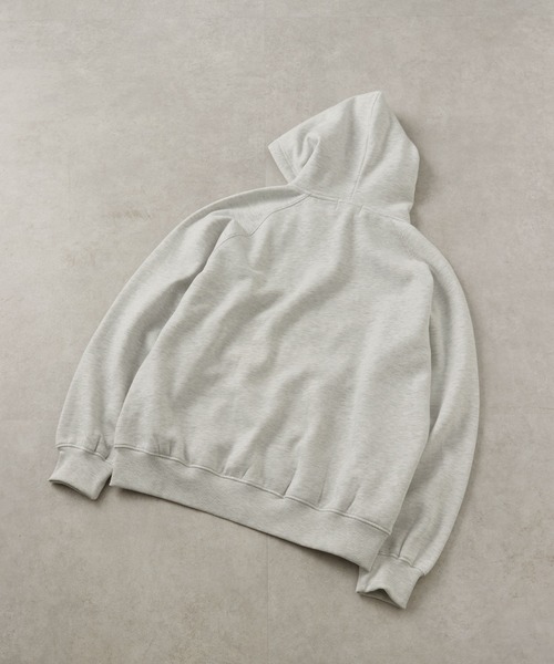 「EMMA CLOTHES」 ジップアップパーカー L チャコールグレー メンズ_画像5