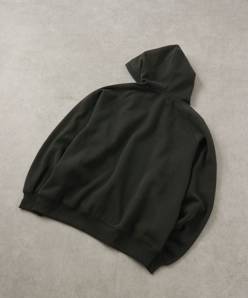 「EMMA CLOTHES」 ジップアップパーカー L チャコールグレー メンズ_画像7