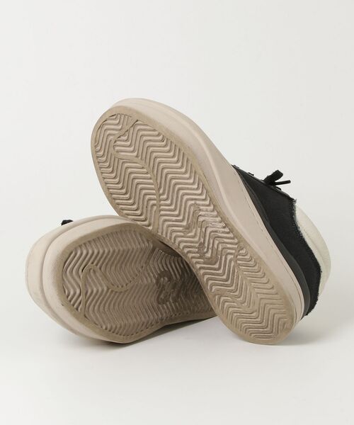 「Y-3」 ローカットスニーカー 26.5cm ブラック×ホワイト メンズの画像