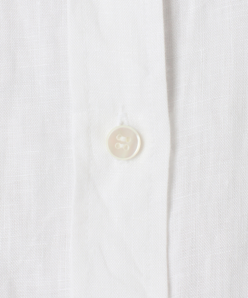ブラウス シャツ Linen Tent Line シャツ レディースの画像