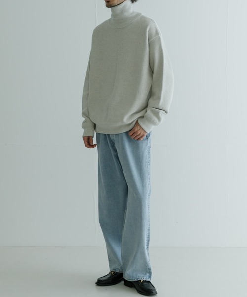 「crepuscule」 長袖Tシャツ 2 ホワイト系その他 メンズの画像