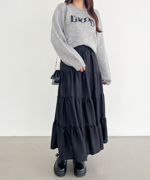 「Heather」 ロングスカート FREE アイボリー レディース_画像5
