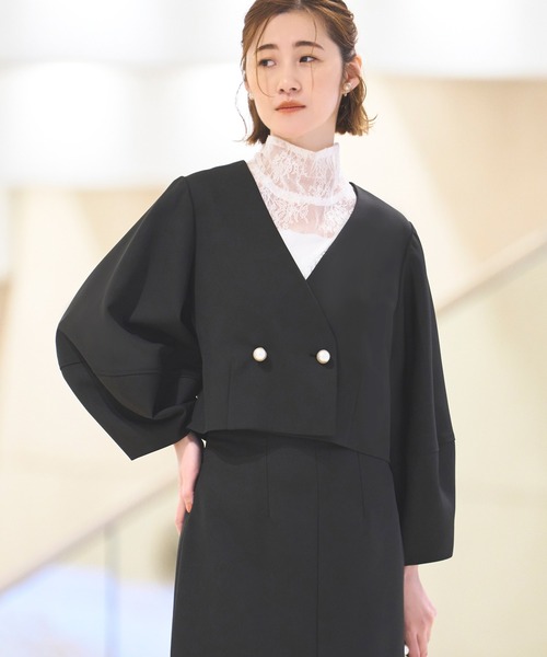 「RUIRUE BOUTIQUE」 セットアップ M ネイビー レディースの画像